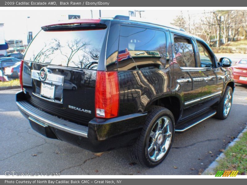 Black Raven / Ebony/Ebony 2009 Cadillac Escalade AWD
