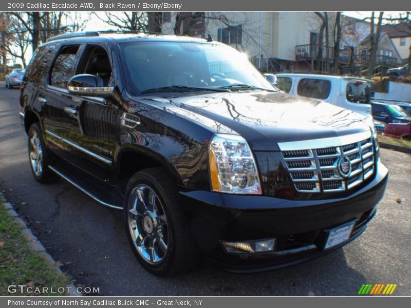 Black Raven / Ebony/Ebony 2009 Cadillac Escalade AWD