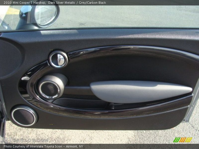Dark Silver Metallic / Grey/Carbon Black 2010 Mini Cooper S Hardtop