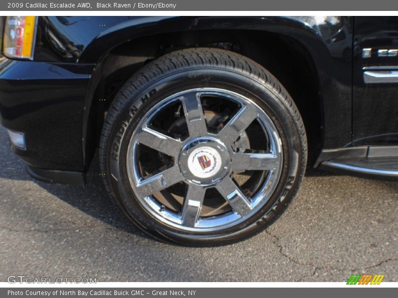 Black Raven / Ebony/Ebony 2009 Cadillac Escalade AWD