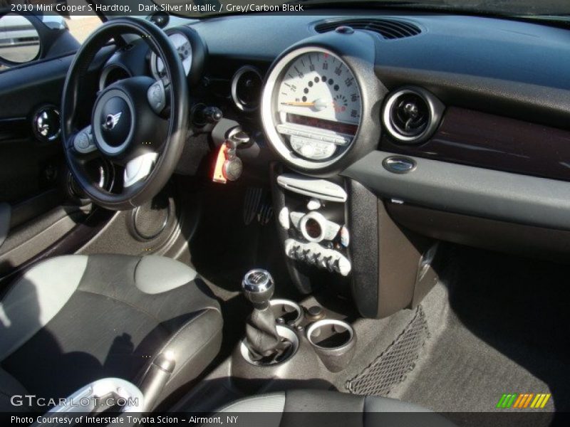 Dark Silver Metallic / Grey/Carbon Black 2010 Mini Cooper S Hardtop