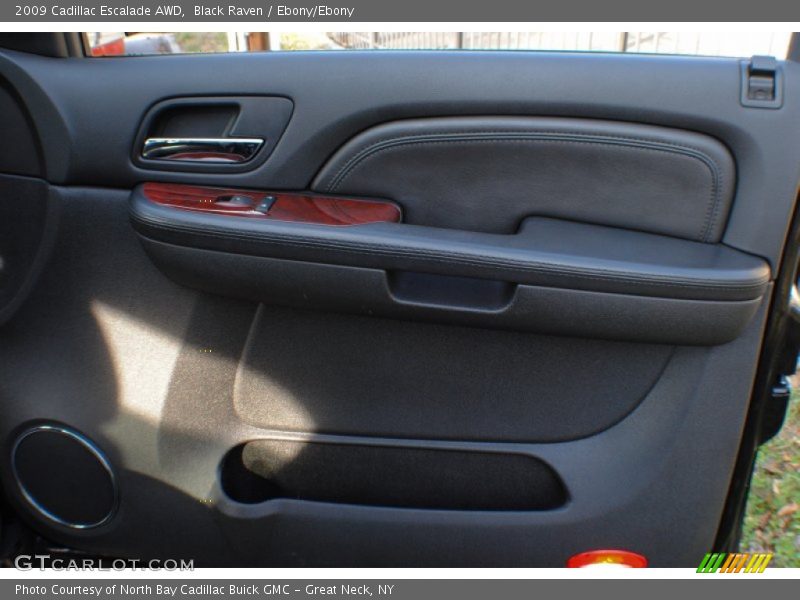Black Raven / Ebony/Ebony 2009 Cadillac Escalade AWD
