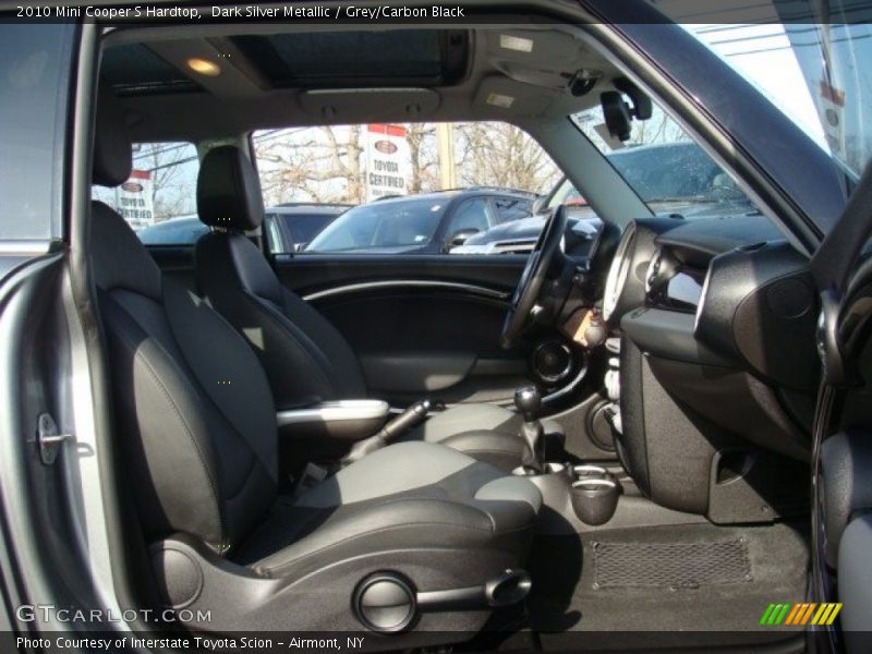 Dark Silver Metallic / Grey/Carbon Black 2010 Mini Cooper S Hardtop