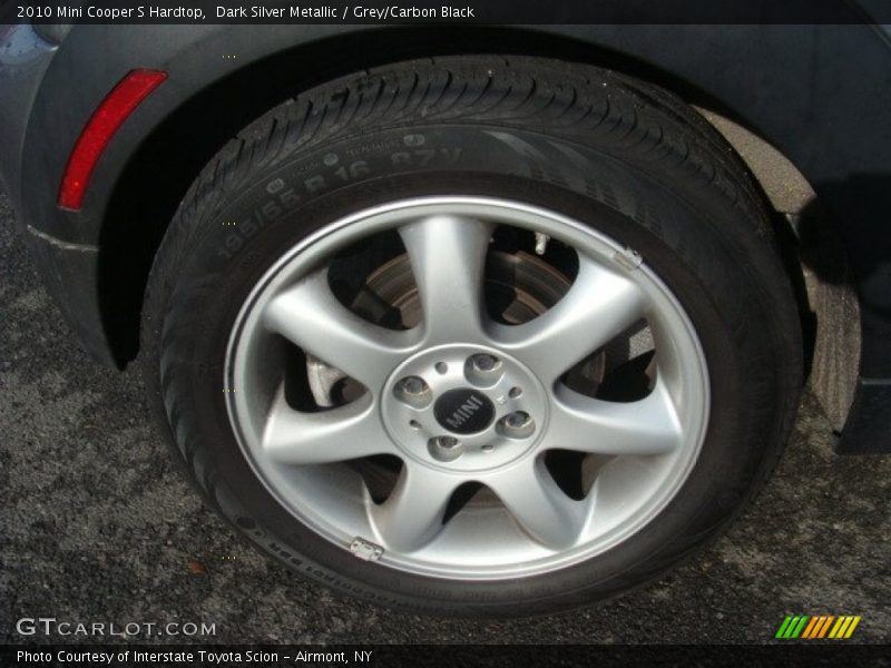Dark Silver Metallic / Grey/Carbon Black 2010 Mini Cooper S Hardtop