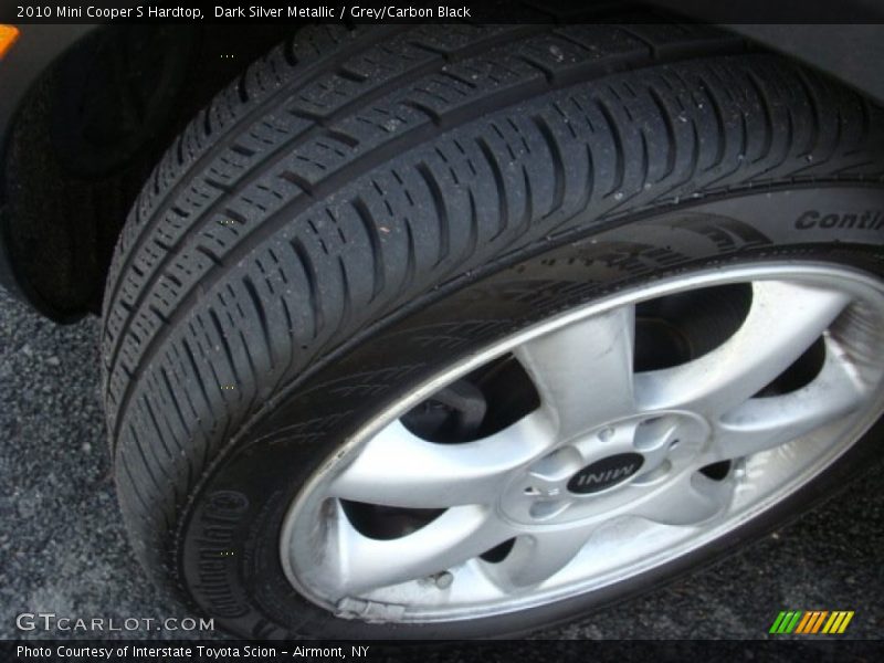 Dark Silver Metallic / Grey/Carbon Black 2010 Mini Cooper S Hardtop