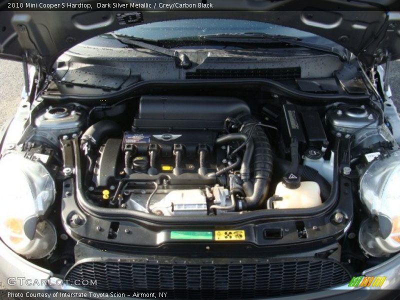 Dark Silver Metallic / Grey/Carbon Black 2010 Mini Cooper S Hardtop