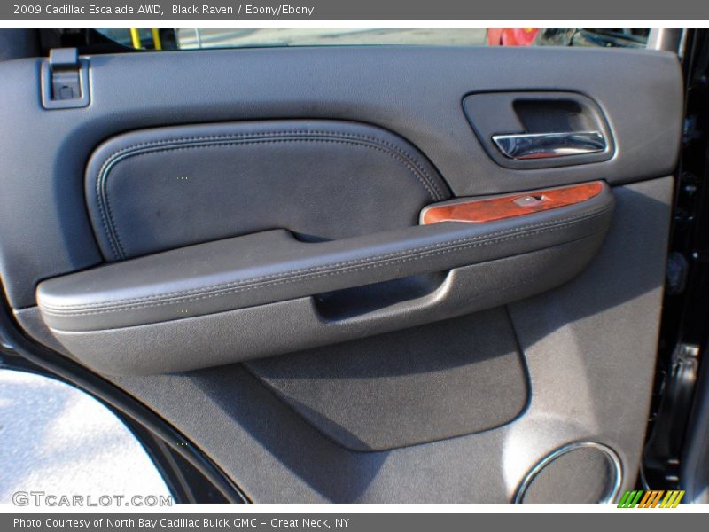 Black Raven / Ebony/Ebony 2009 Cadillac Escalade AWD