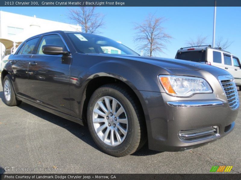 Granite Crystal Metallic / Black/Light Frost Beige 2013 Chrysler 300
