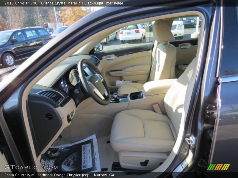 Granite Crystal Metallic / Black/Light Frost Beige 2013 Chrysler 300