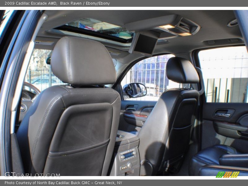 Black Raven / Ebony/Ebony 2009 Cadillac Escalade AWD