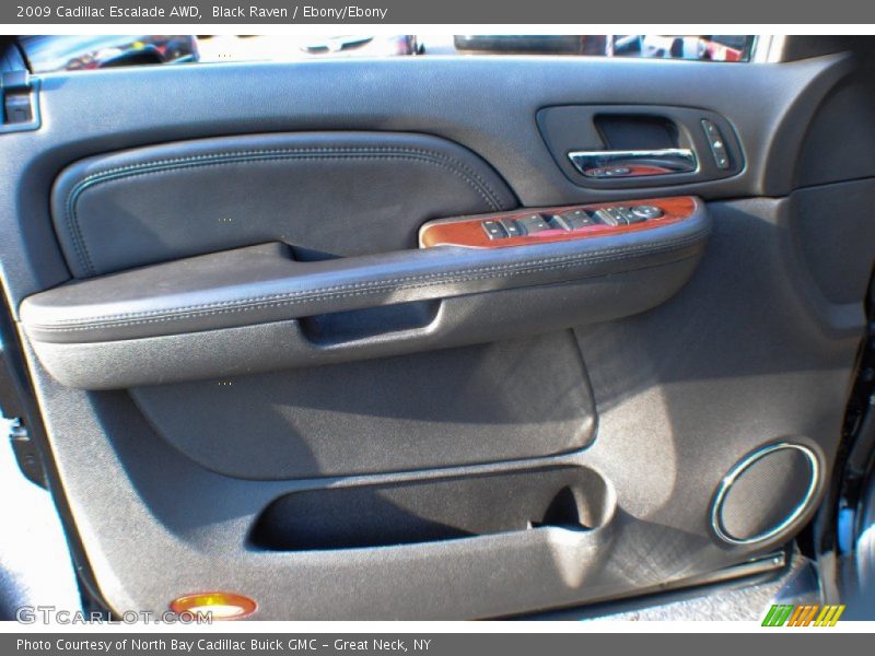 Black Raven / Ebony/Ebony 2009 Cadillac Escalade AWD