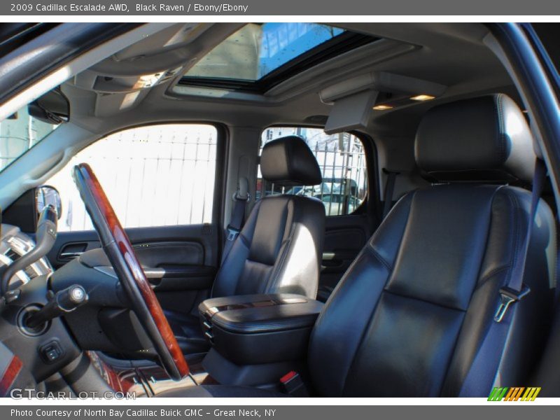 Black Raven / Ebony/Ebony 2009 Cadillac Escalade AWD