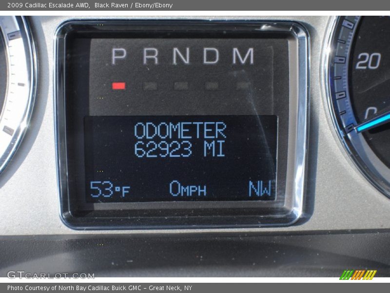 Black Raven / Ebony/Ebony 2009 Cadillac Escalade AWD