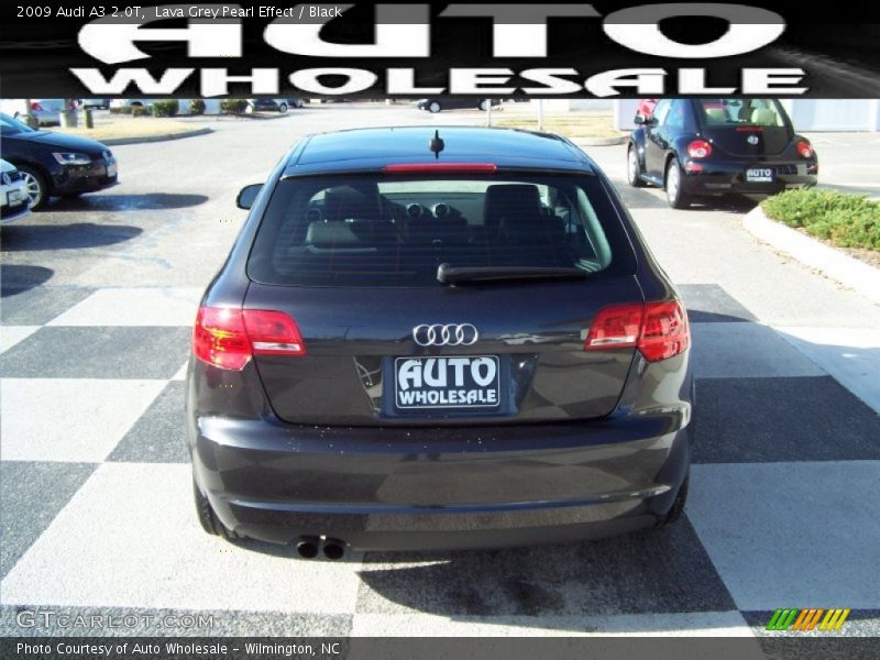 Lava Grey Pearl Effect / Black 2009 Audi A3 2.0T