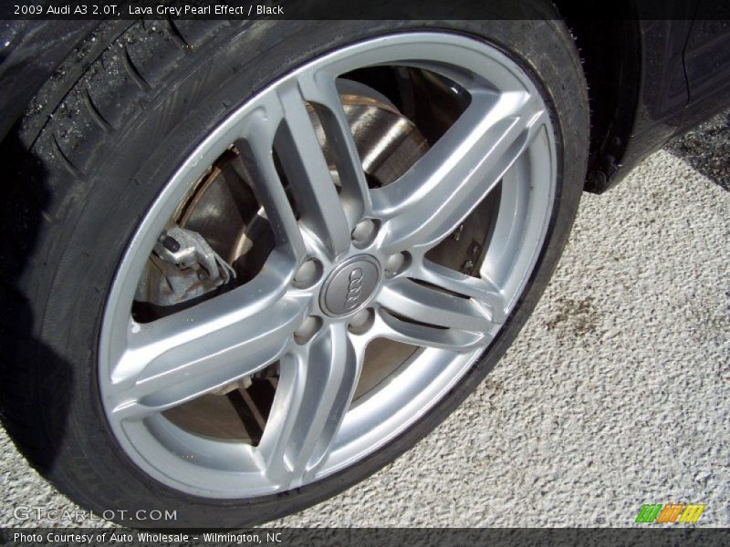 Lava Grey Pearl Effect / Black 2009 Audi A3 2.0T