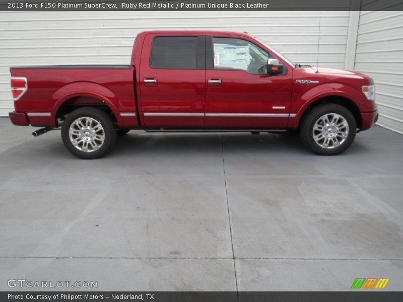  2013 F150 Platinum SuperCrew Ruby Red Metallic