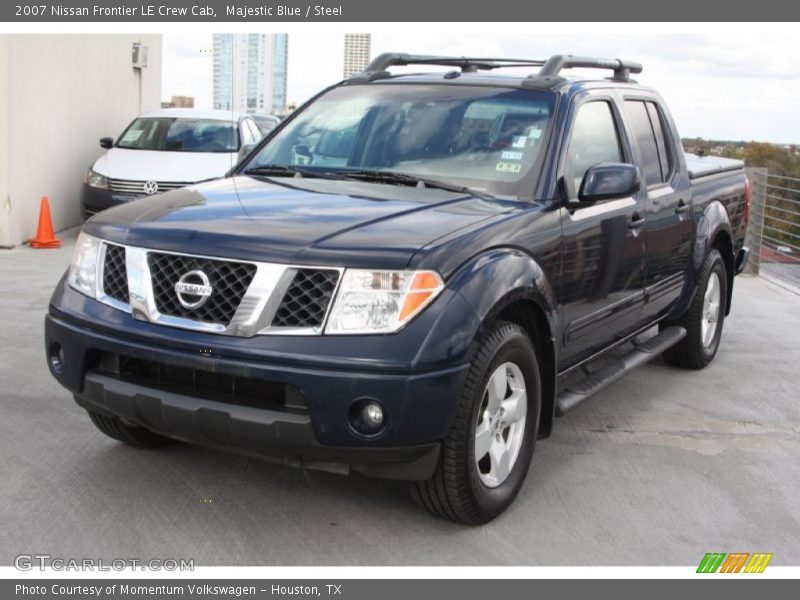 Majestic Blue / Steel 2007 Nissan Frontier LE Crew Cab