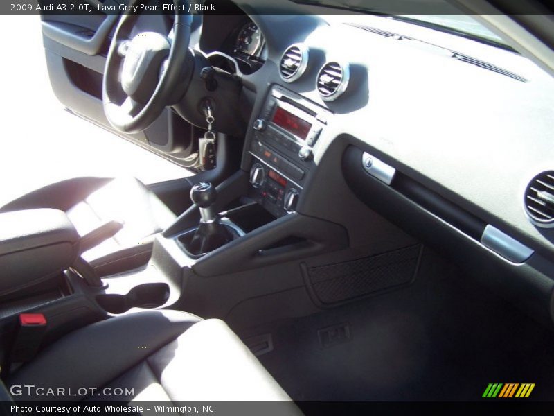 Lava Grey Pearl Effect / Black 2009 Audi A3 2.0T