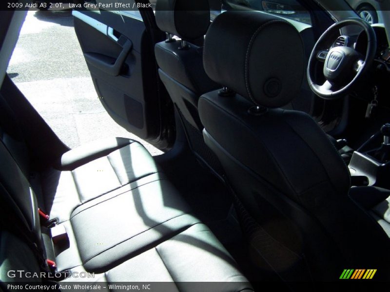 Lava Grey Pearl Effect / Black 2009 Audi A3 2.0T
