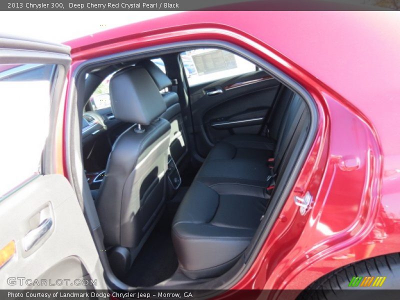 Deep Cherry Red Crystal Pearl / Black 2013 Chrysler 300