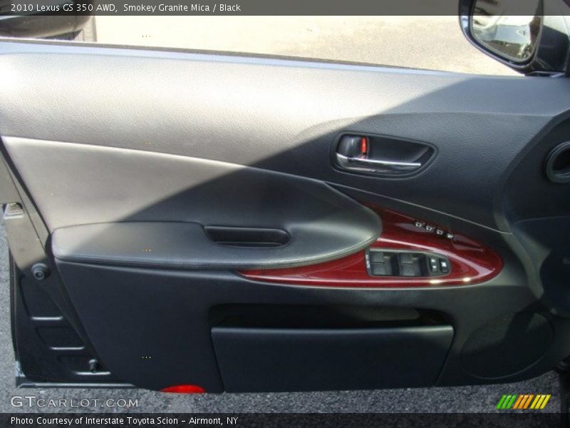 Smokey Granite Mica / Black 2010 Lexus GS 350 AWD