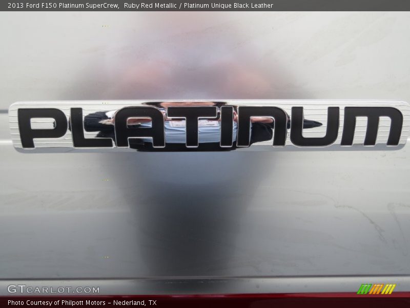  2013 F150 Platinum SuperCrew Logo