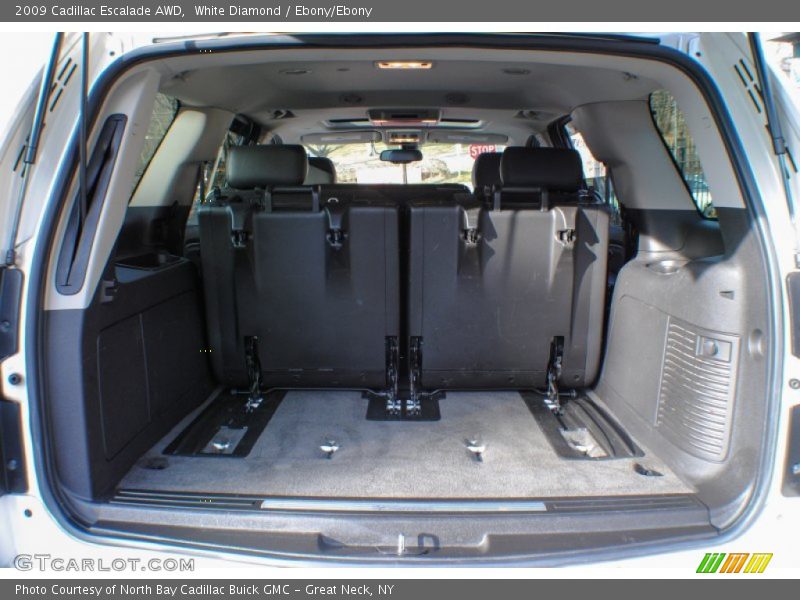 White Diamond / Ebony/Ebony 2009 Cadillac Escalade AWD