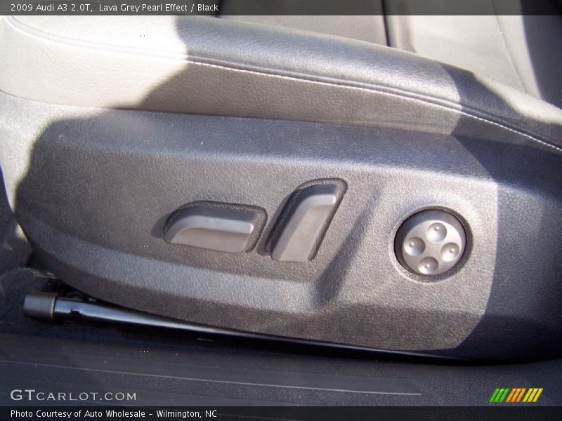 Lava Grey Pearl Effect / Black 2009 Audi A3 2.0T