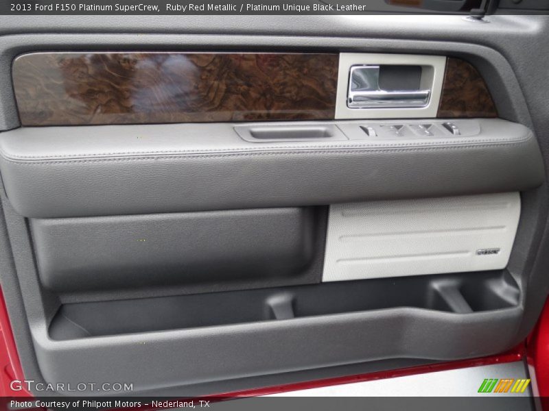 Door Panel of 2013 F150 Platinum SuperCrew