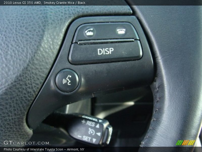 Smokey Granite Mica / Black 2010 Lexus GS 350 AWD
