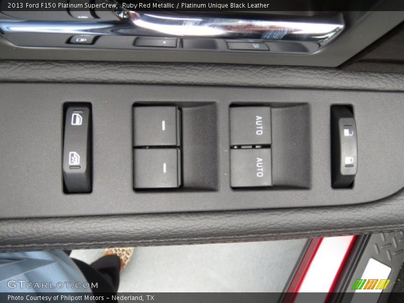 Controls of 2013 F150 Platinum SuperCrew