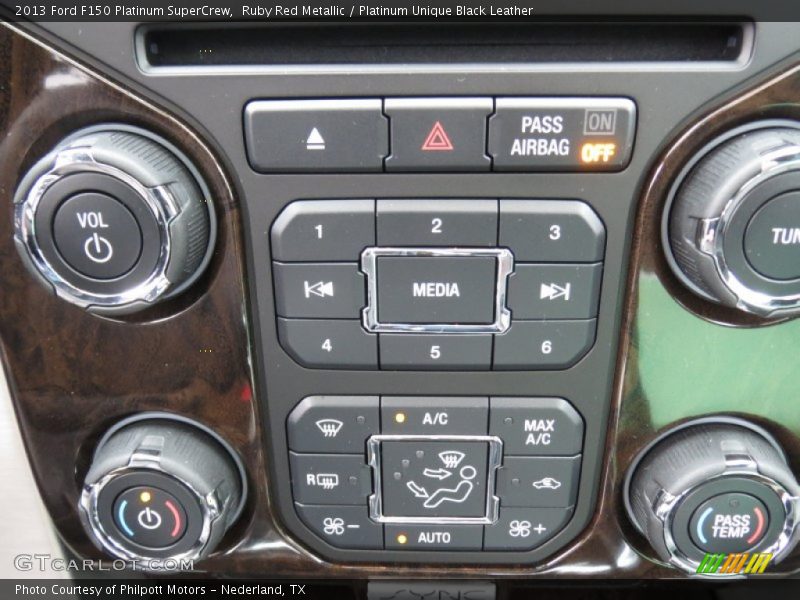 Controls of 2013 F150 Platinum SuperCrew