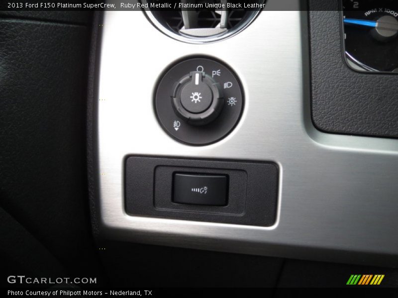 Controls of 2013 F150 Platinum SuperCrew