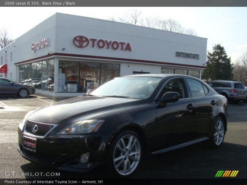 Black Onyx / Black 2006 Lexus IS 350