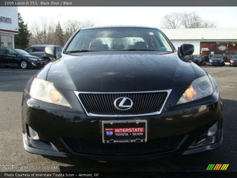 Black Onyx / Black 2006 Lexus IS 350
