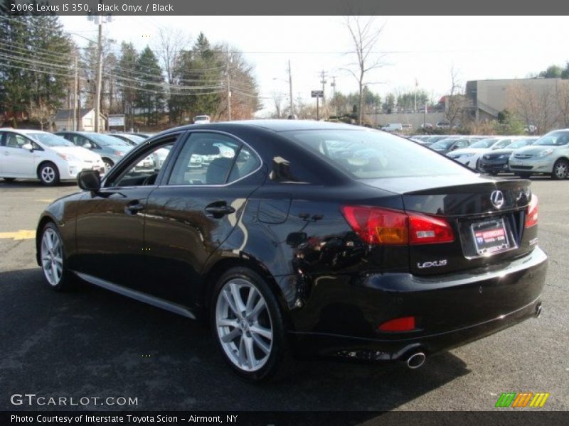 Black Onyx / Black 2006 Lexus IS 350