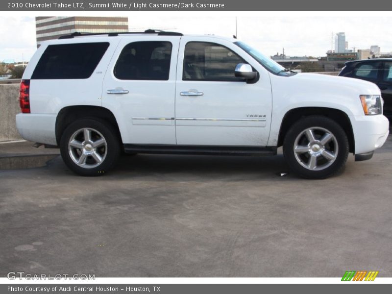 Summit White / Light Cashmere/Dark Cashmere 2010 Chevrolet Tahoe LTZ