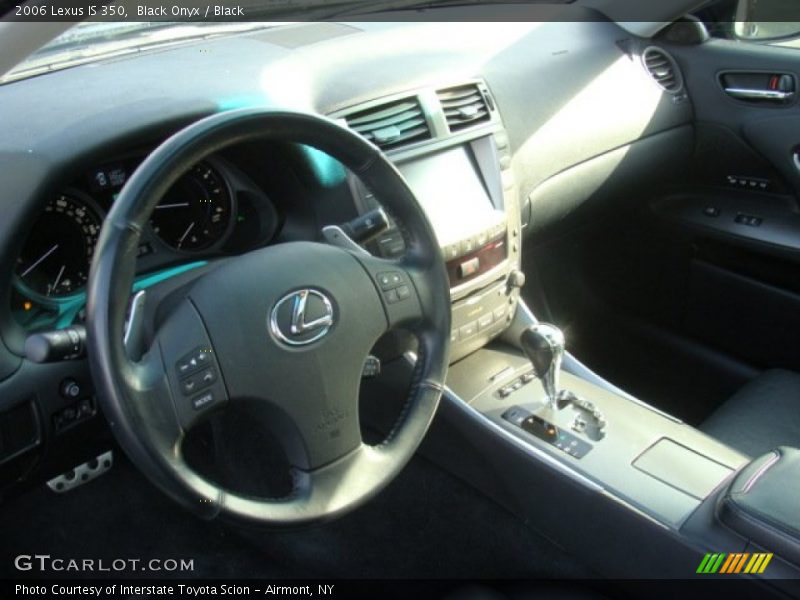 Black Onyx / Black 2006 Lexus IS 350
