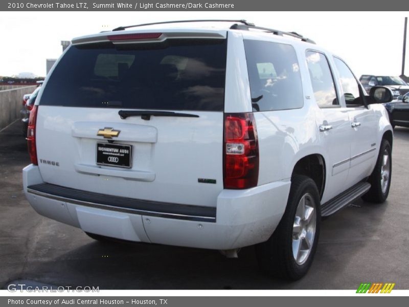 Summit White / Light Cashmere/Dark Cashmere 2010 Chevrolet Tahoe LTZ