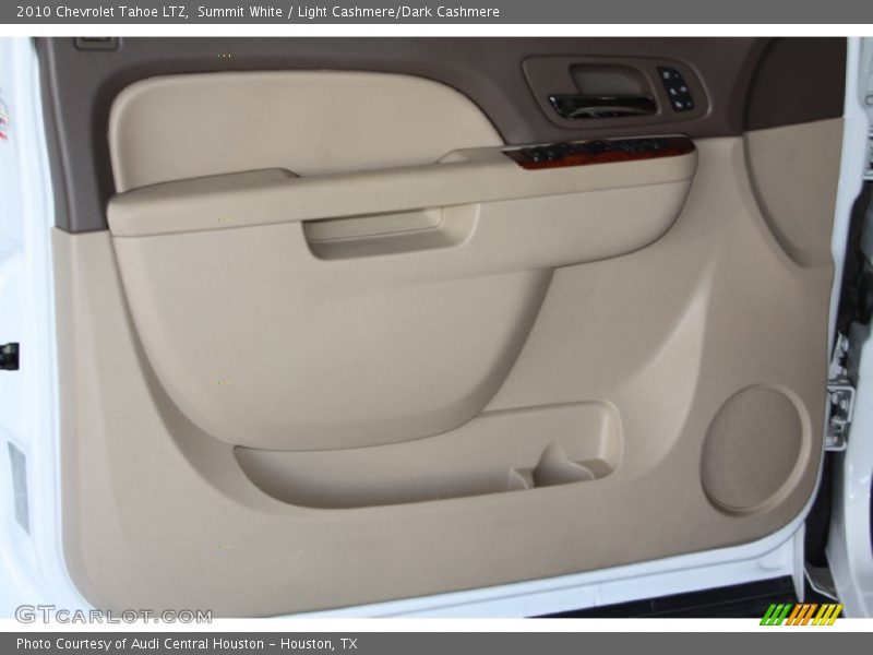 Summit White / Light Cashmere/Dark Cashmere 2010 Chevrolet Tahoe LTZ