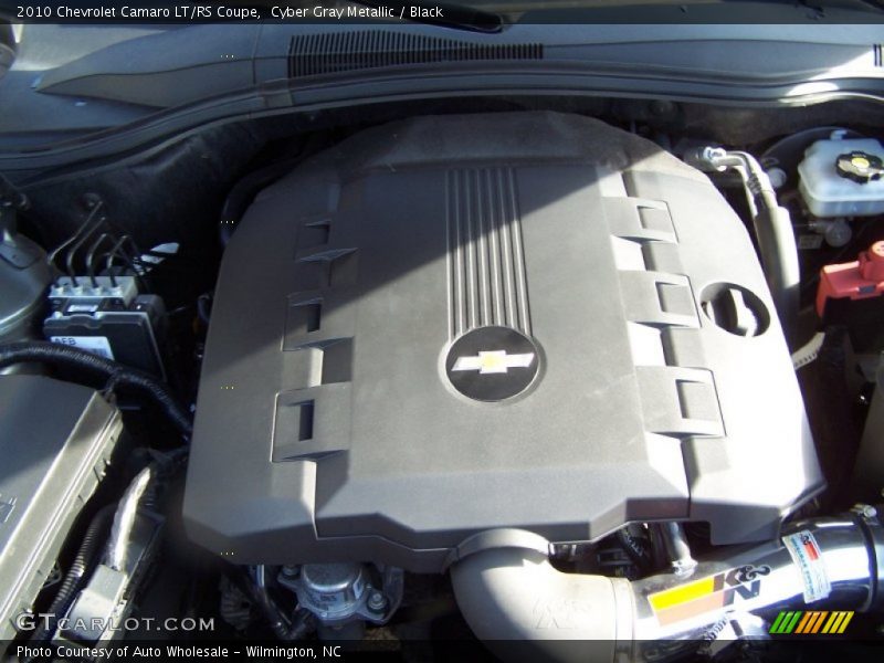 Cyber Gray Metallic / Black 2010 Chevrolet Camaro LT/RS Coupe