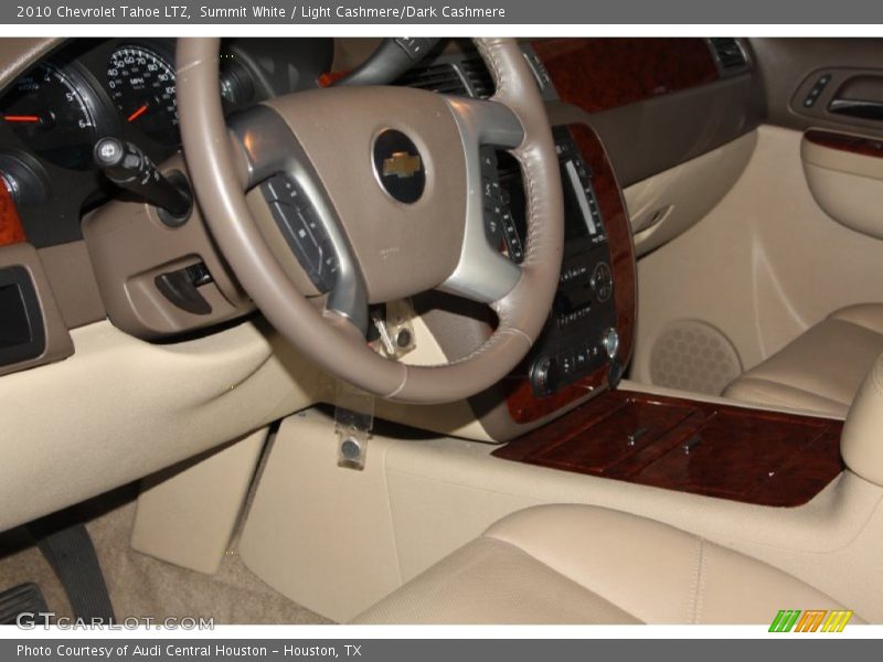 Summit White / Light Cashmere/Dark Cashmere 2010 Chevrolet Tahoe LTZ