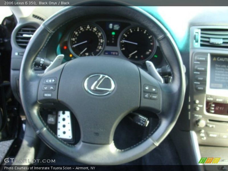 Black Onyx / Black 2006 Lexus IS 350