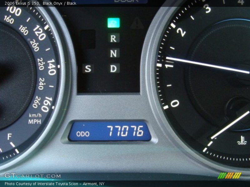 Black Onyx / Black 2006 Lexus IS 350