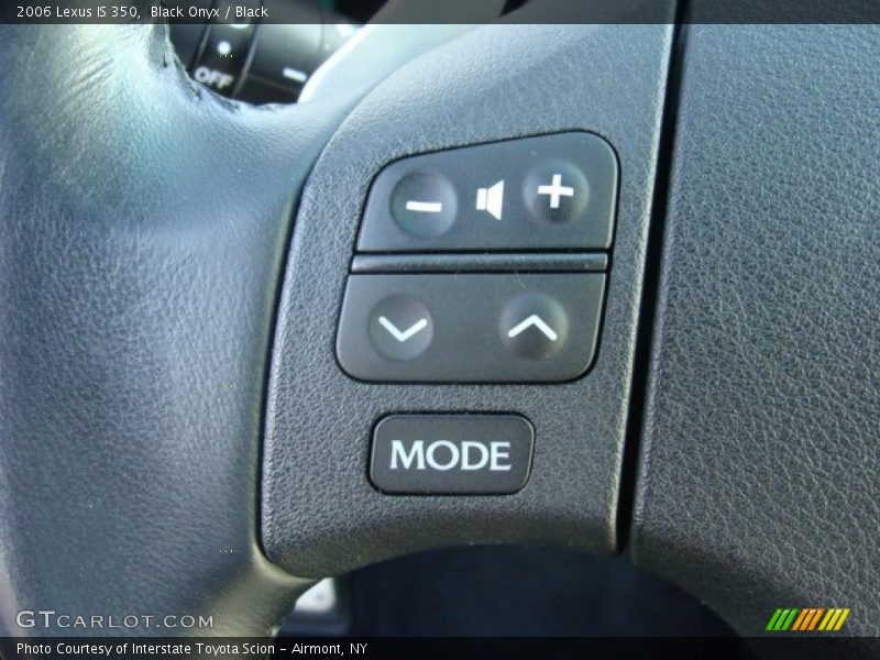 Black Onyx / Black 2006 Lexus IS 350