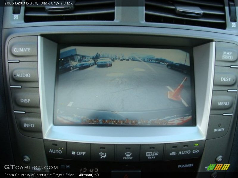 Black Onyx / Black 2006 Lexus IS 350