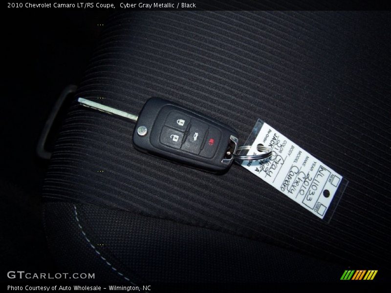 Cyber Gray Metallic / Black 2010 Chevrolet Camaro LT/RS Coupe