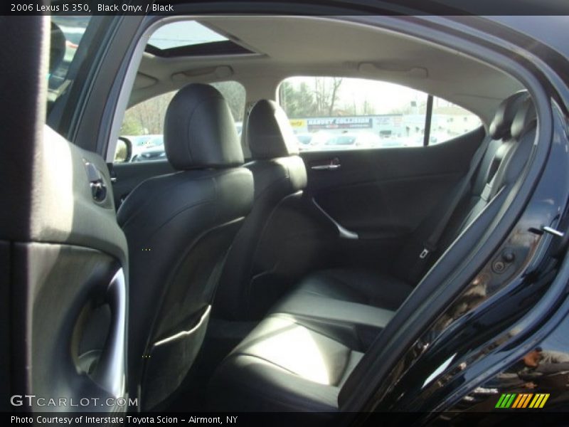 Black Onyx / Black 2006 Lexus IS 350