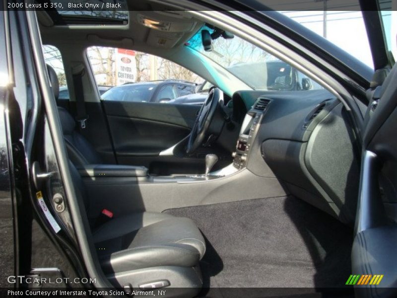 Black Onyx / Black 2006 Lexus IS 350