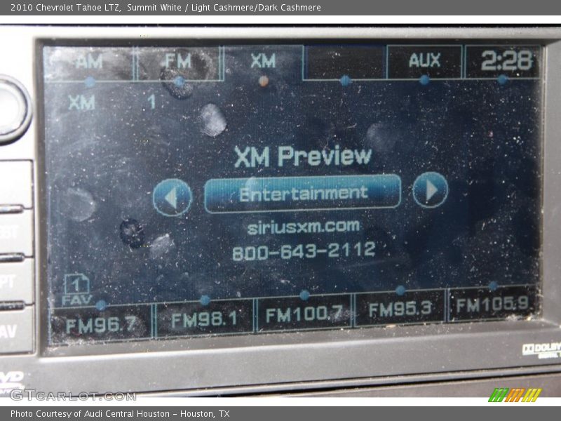 Summit White / Light Cashmere/Dark Cashmere 2010 Chevrolet Tahoe LTZ